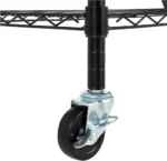 ⁦عجلات رفوف شبك كروم⁩ - الصورة ⁦2⁩