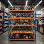 رفوف تخزين حديد