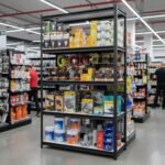 رفوف تخزين حدید