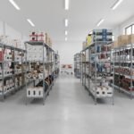 أرفف تخزين مجلفنة