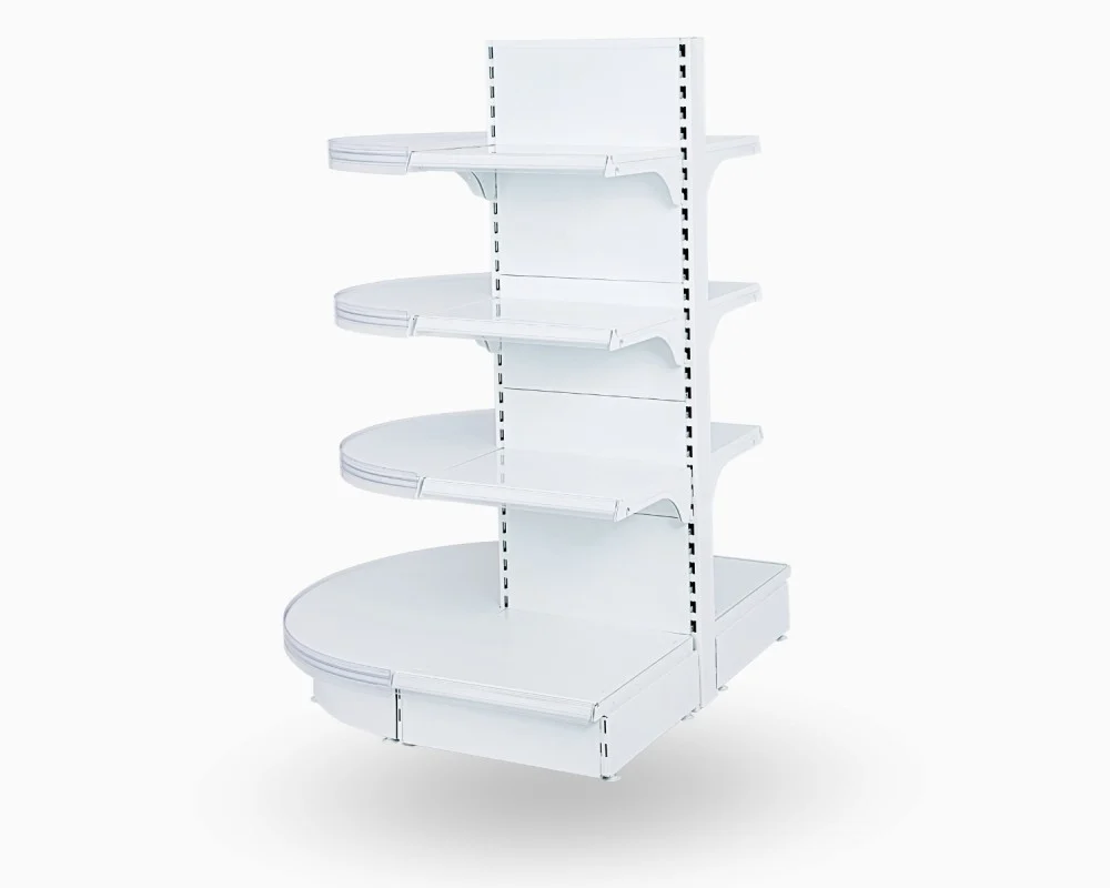 رفوف سوبرماركت نهاية