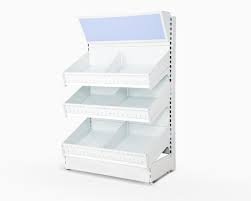 رفوف سوبر ماركت حوض مائل